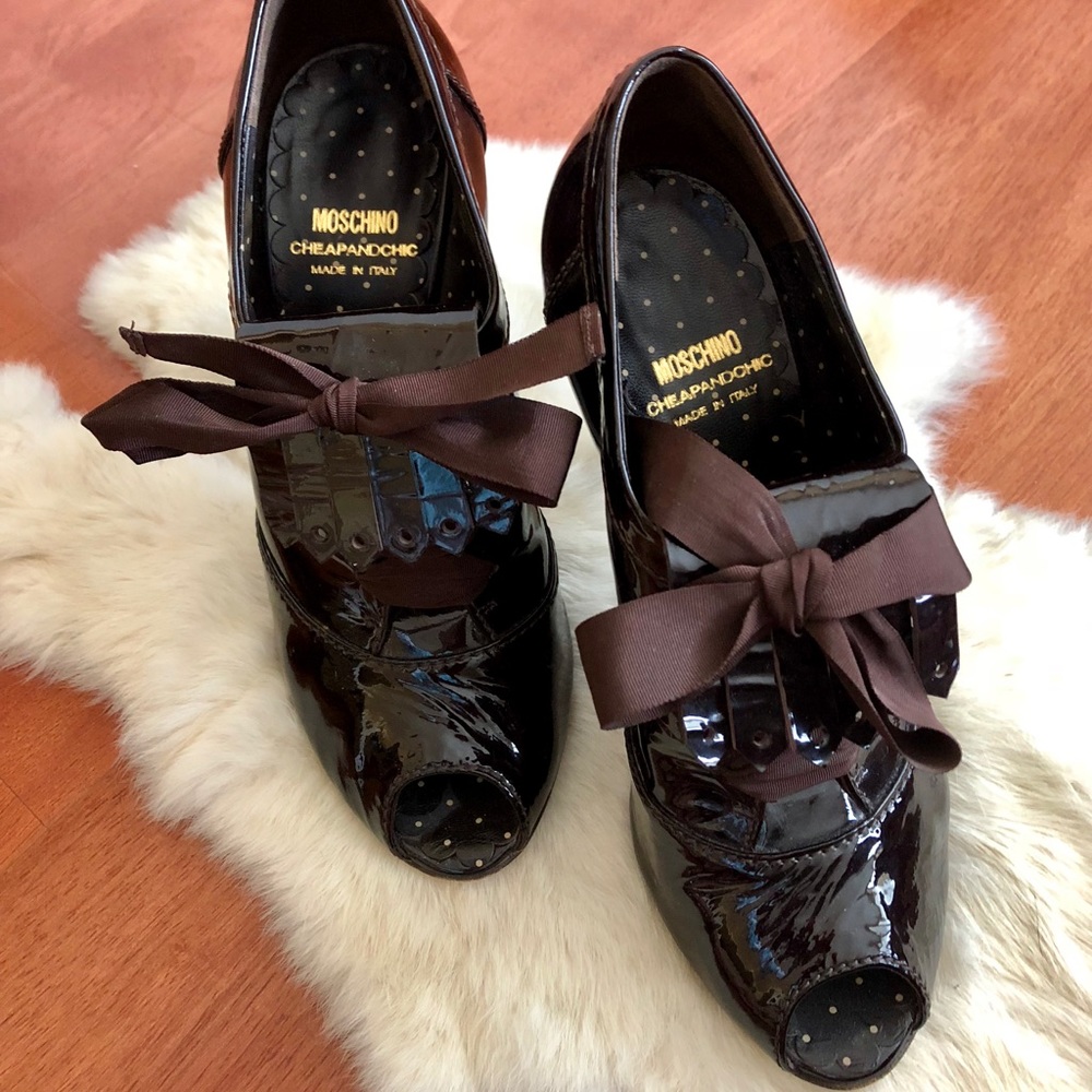 MOSCHINO PUMPS - Picture 3 of 8
